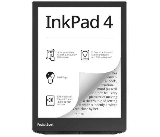 POCKETBOOK Inkpad 4 silver - 1265351 - zdjęcie
